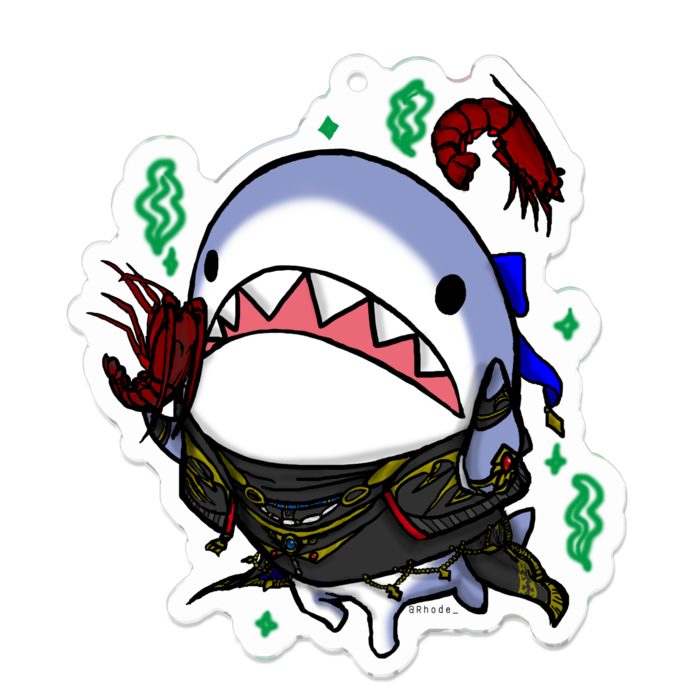 アクリルキーホルダー - 70 x 70 (mm)