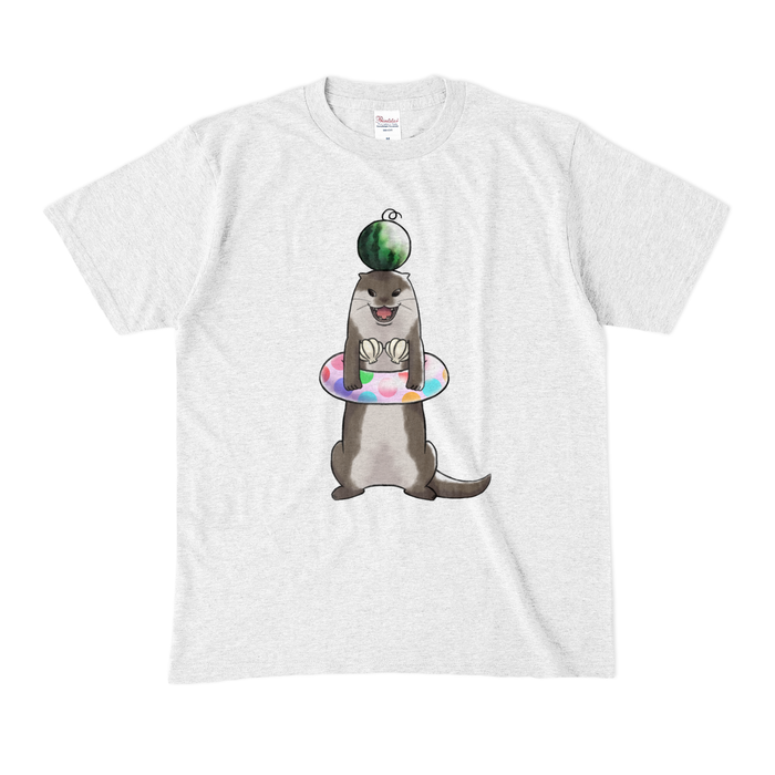 カラーTシャツ(淡色) - M - アッシュ