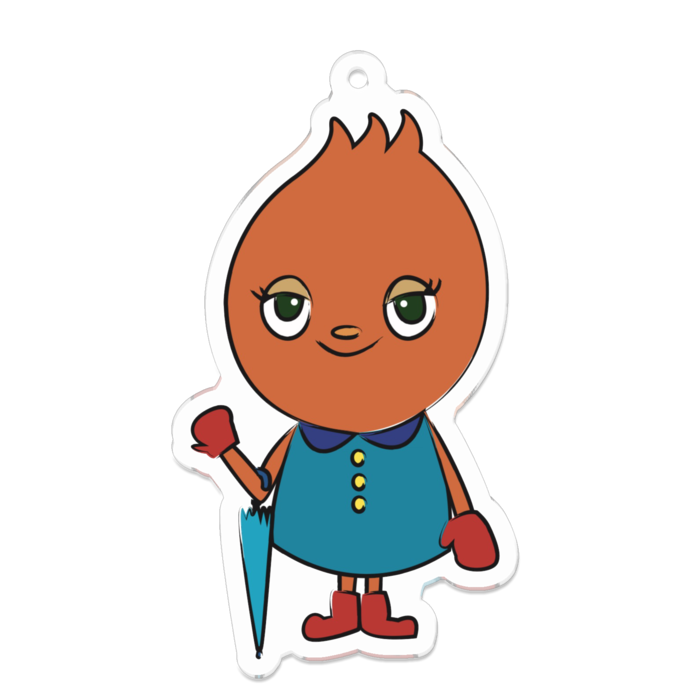 アクリルキーホルダー - 70 x 70 (mm)