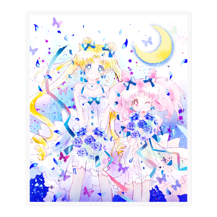 ステッカー - 100 x 100 (mm)クリア