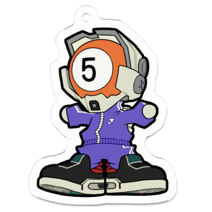 アクリルキーホルダー - 50 x 50 (mm)