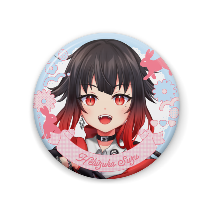 【蛇塚朱々】イースター 缶バッジ 57mm