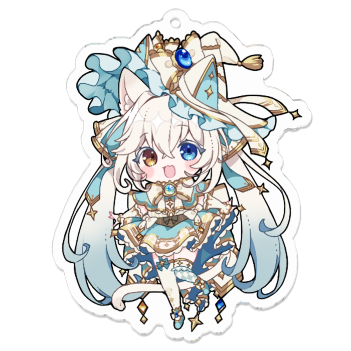 アクリルキーホルダー - 70 x 70 (mm)