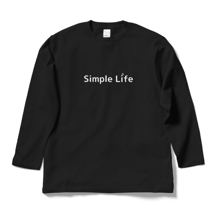 ロングスリーブTシャツ♪　黒色　L