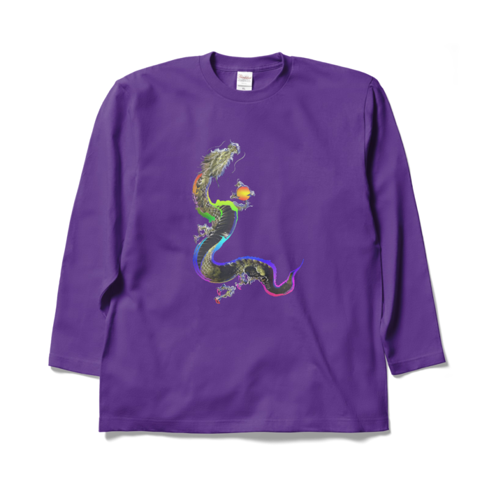 ロングスリーブTシャツ - XL - パープル