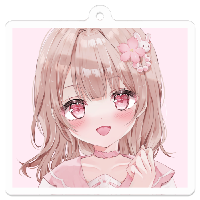 ななぽこアクリルキーホルダー50×50mm（アイコン画像：通常）