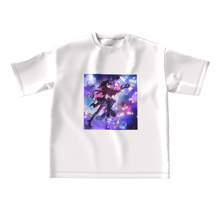 【白】ビッグシルエットTシャツ 【L】