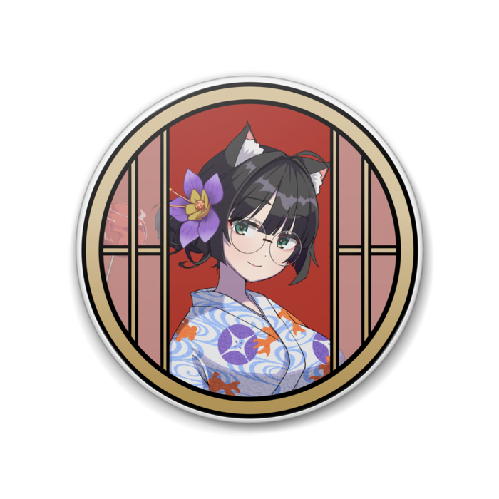 缶バッジ【浴衣2024】 88mm