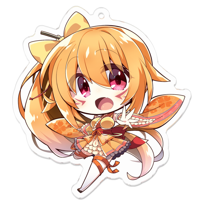 アクリルキーホルダー - 70 x 70 (mm)