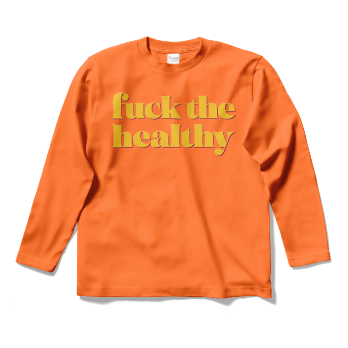 ロングスリーブTシャツ - S - オレンジ