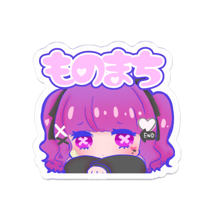 アクリルバッジ - 50 x 50 (mm)