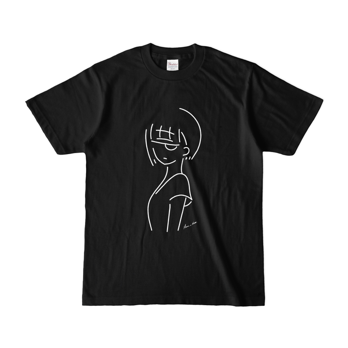 カラーTシャツ(濃色) - S - ブラック