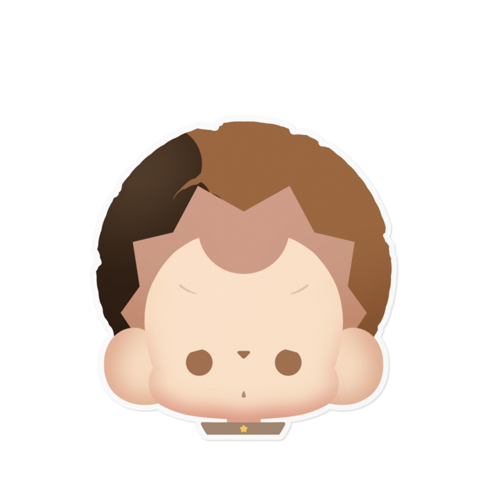 ステッカー - 160 x 160 (mm)