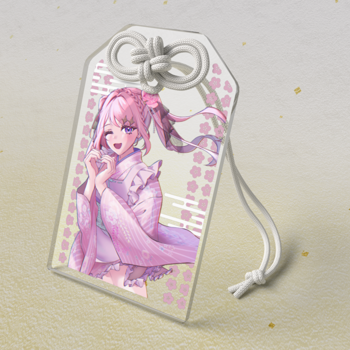 アクリルお守り - 50 × 80mm(2)