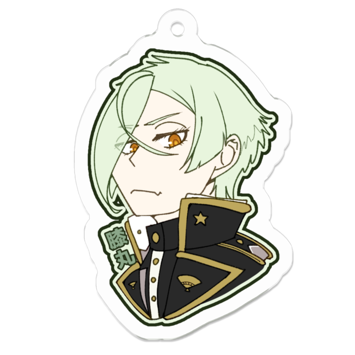 アクリルキーホルダー（コーティング） - 50 x 50 (mm)