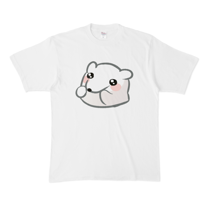 うるうる_くまぷTシャツ - XL