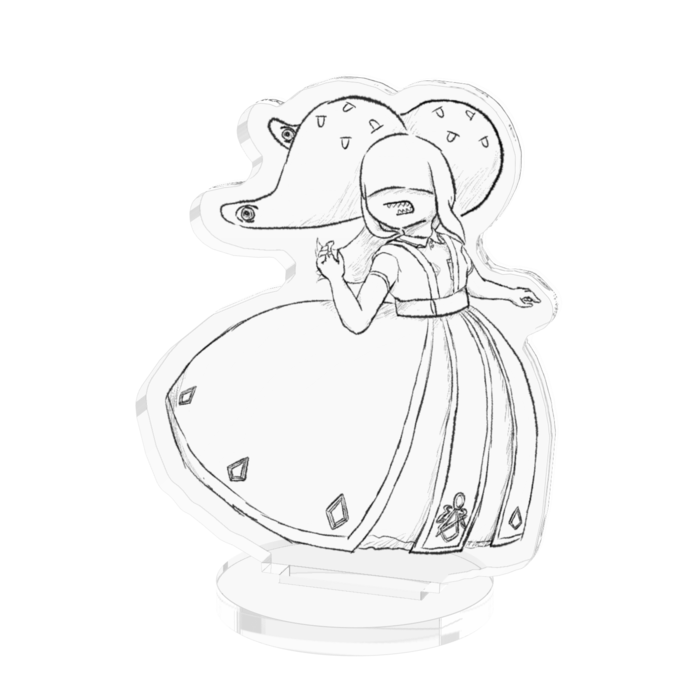アクリルフィギュア - 50x50mm