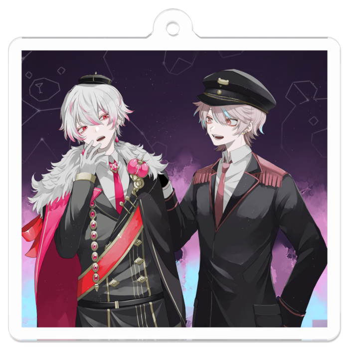 アクリルキーホルダー - 50 × 50 (mm)