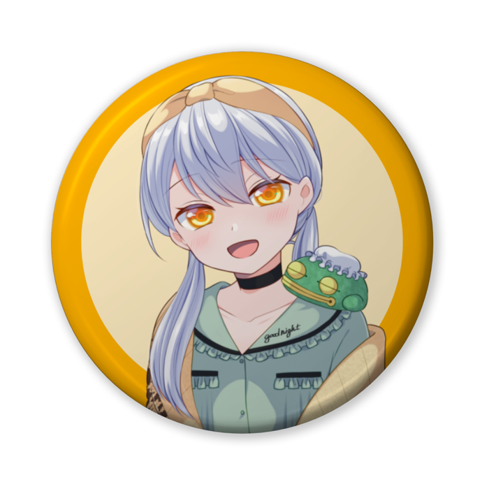 キービジュ部屋着１缶バッジ（バリュー） - 56mm