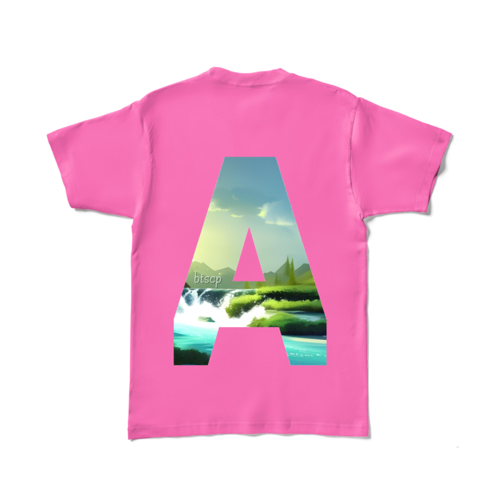 カラーTシャツ - L - ピンク (濃色)