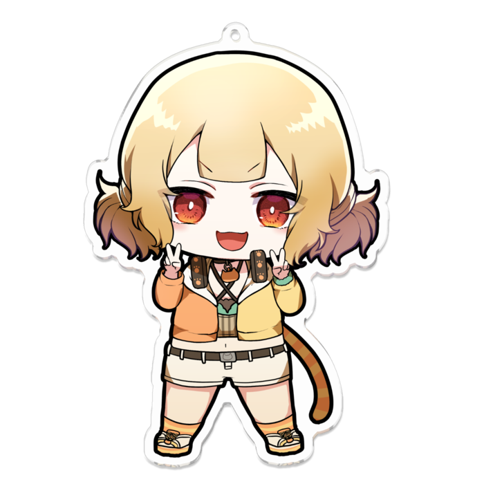 アクリルキーホルダー - 100 x 100 (mm)