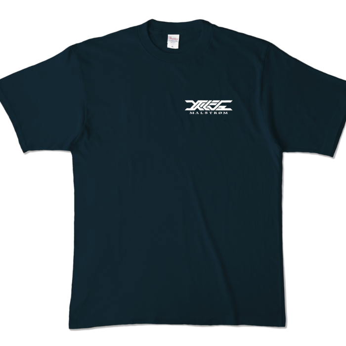 両面カラーTシャツ - XL - ネイビー (濃色)