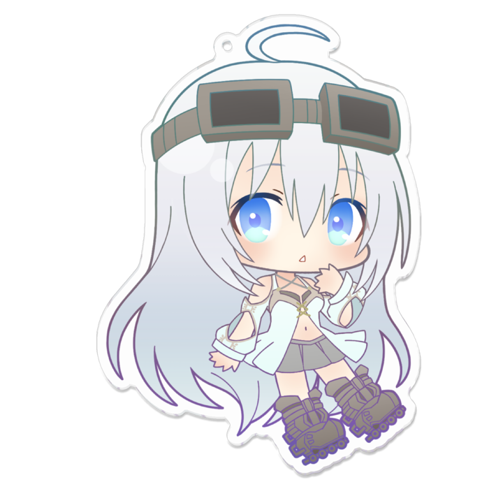 アクリルキーホルダー - 100 x 100 (mm)
