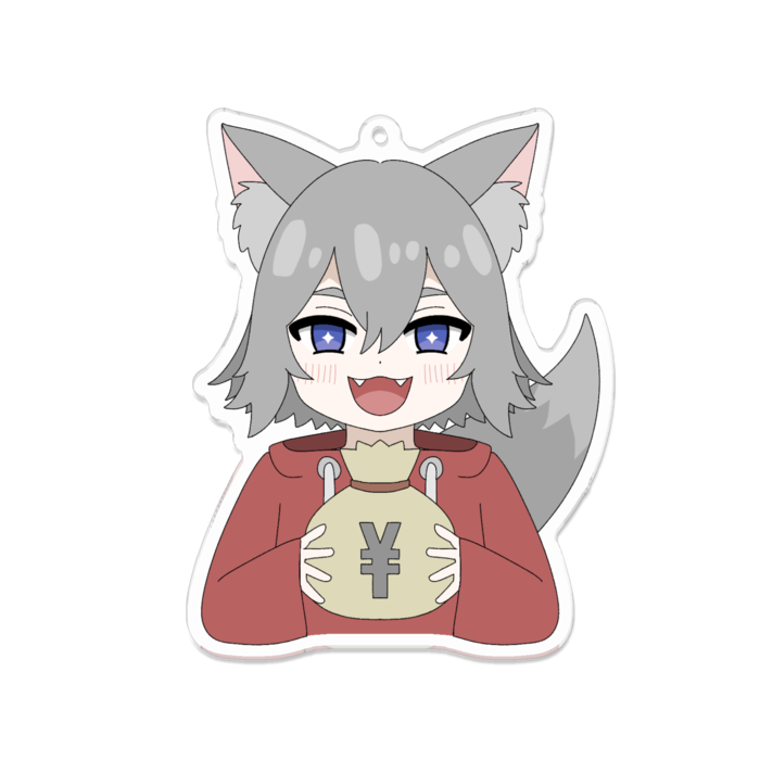 アクリルキーホルダー - 100 x 100 (mm)