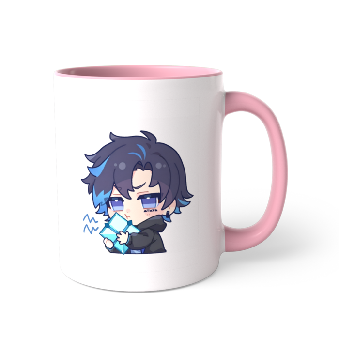 ツートンカラーマグカップ - 直径 8.2cm / 高さ 9.5cm