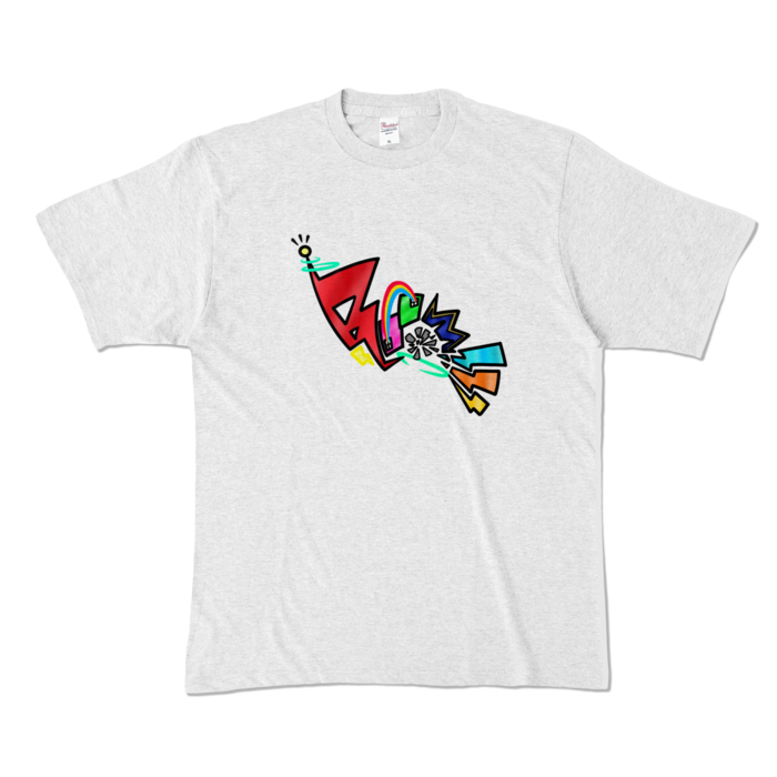 カラーTシャツ - XL - アッシュ (淡色)