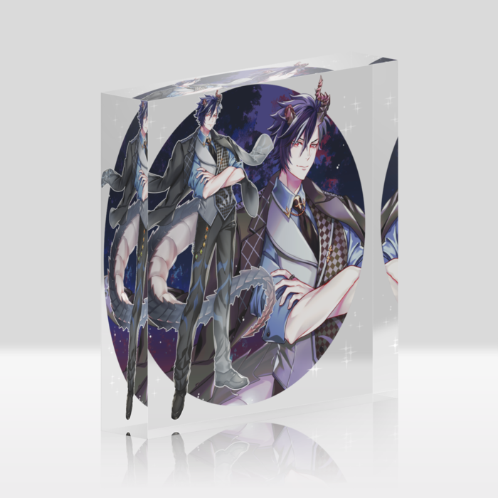 アクリルブロック - 100x100mm