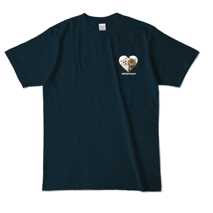 カラーTシャツ - L - ネイビー (濃色)