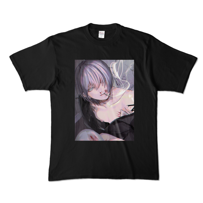 カラーTシャツ - XL - ブラック (濃色)