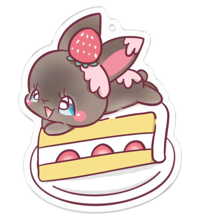 アクリルキーホルダー - 70 x 70 (mm)