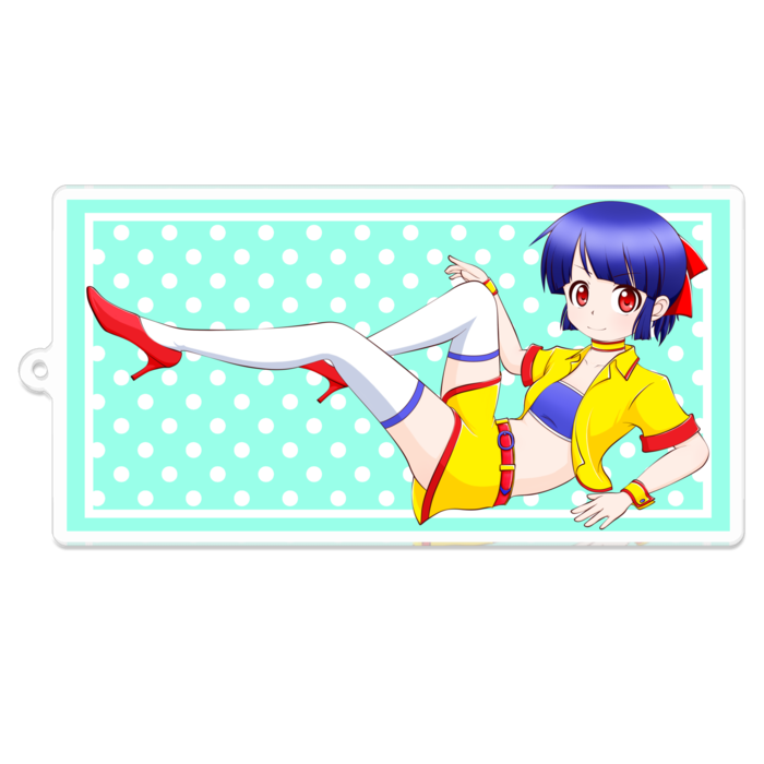 アクリルキーホルダー - 100 x 100 (mm)