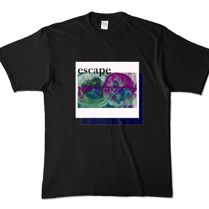 カラーTシャツ - XL - ブラック (濃色)