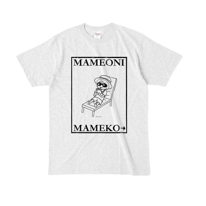 カラーTシャツ(淡色) - L - アッシュ