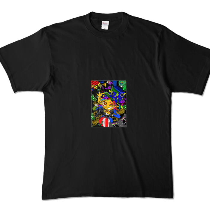 カラーTシャツ - XL - ブラック (濃色)