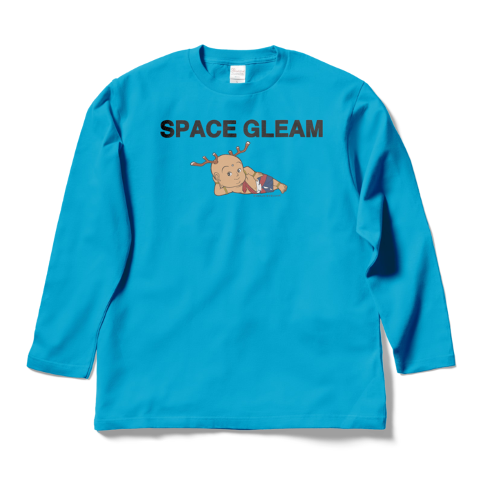 ロングスリーブTシャツ - L - ターコイズ