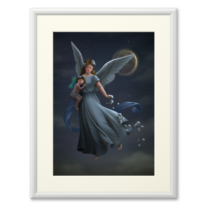 複製画(プリモアート) - A4 額縁・ホワイト