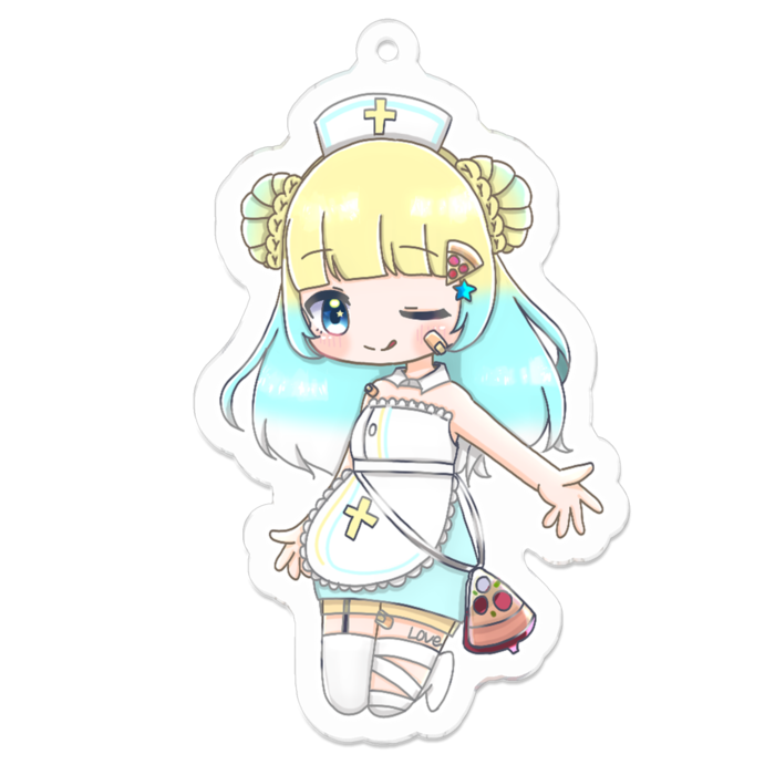 アクリルキーホルダー - 70 x 70 (mm)