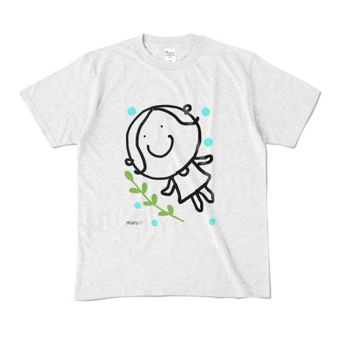 カラーTシャツ - M - アッシュ (淡色)