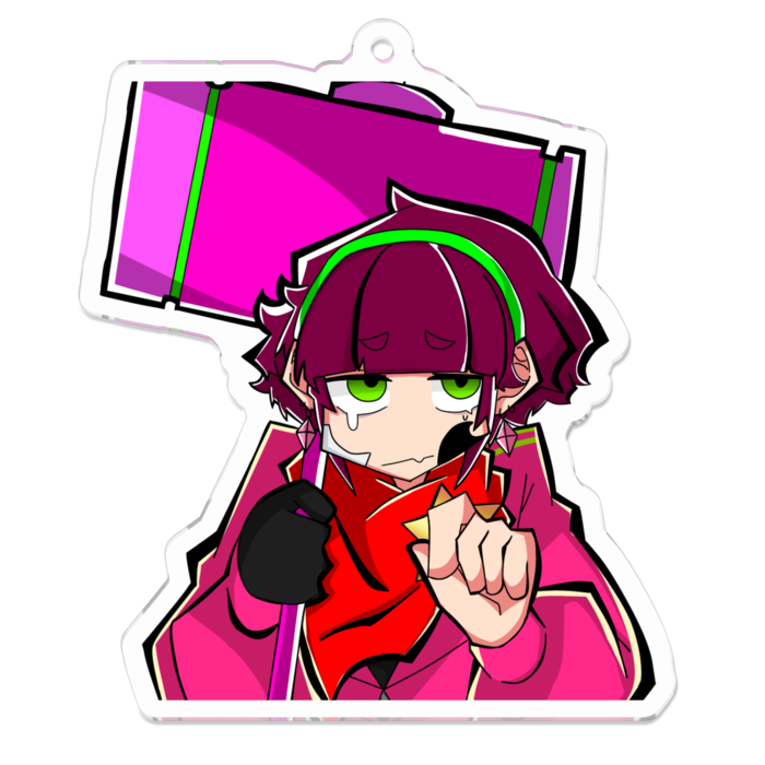 アクリルキーホルダー - 70 x 70 (mm)