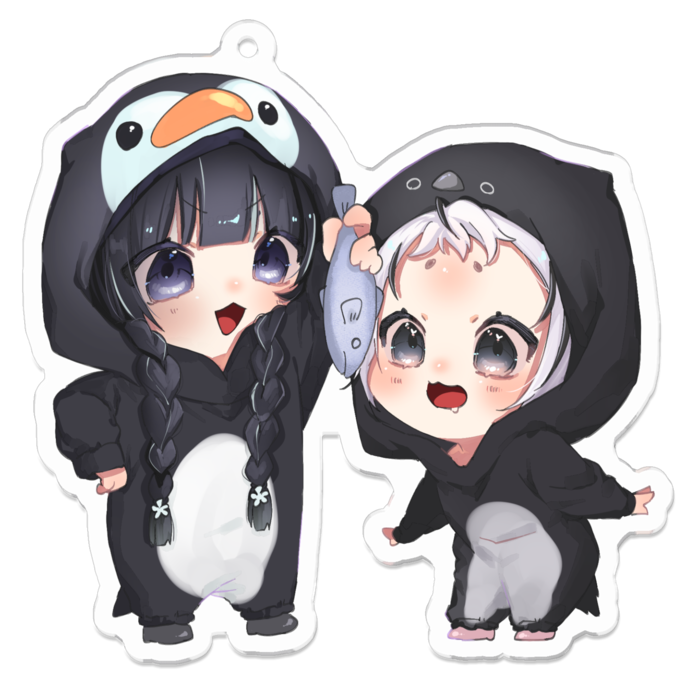 アクリルキーホルダー - 70 x 70 (mm)