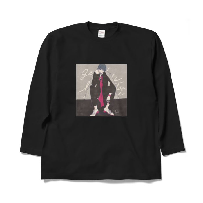 ロングスリーブTシャツ - XL - ブラック