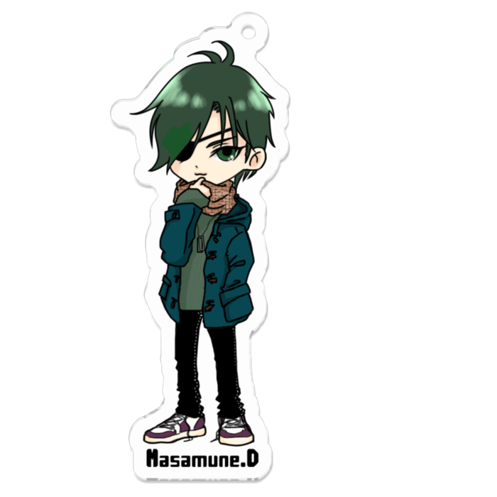 アクリルキーホルダー - 70 x 70 (mm)