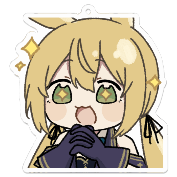 アクリルキーホルダー - 70 x 70 (mm)