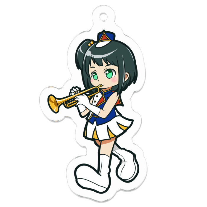 アクリルキーホルダー 高さ約5cm