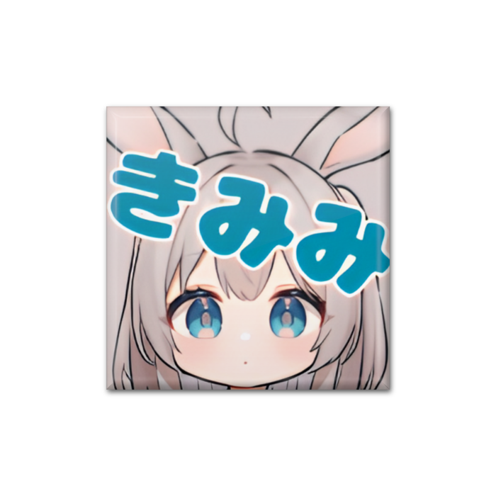 缶バッジ - 四角形40mm