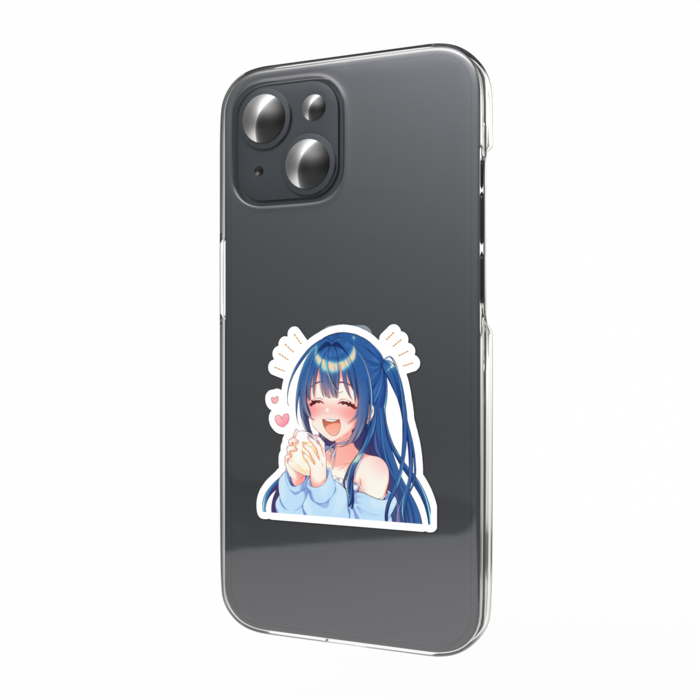 にぱ～！スマホステッカー